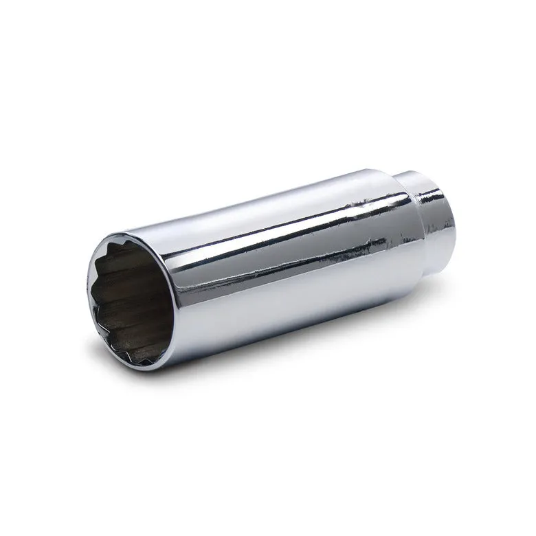 1/2" Drive Deep Socket 15mm - 12-PT.