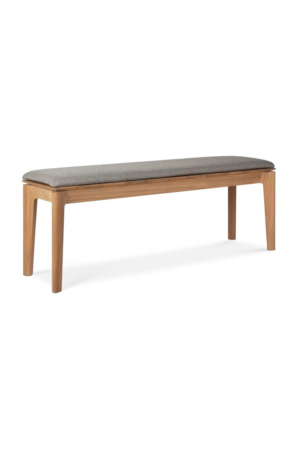 2-Seater Teak Cushioned Outdoor Bench | Ethnicraft Bok