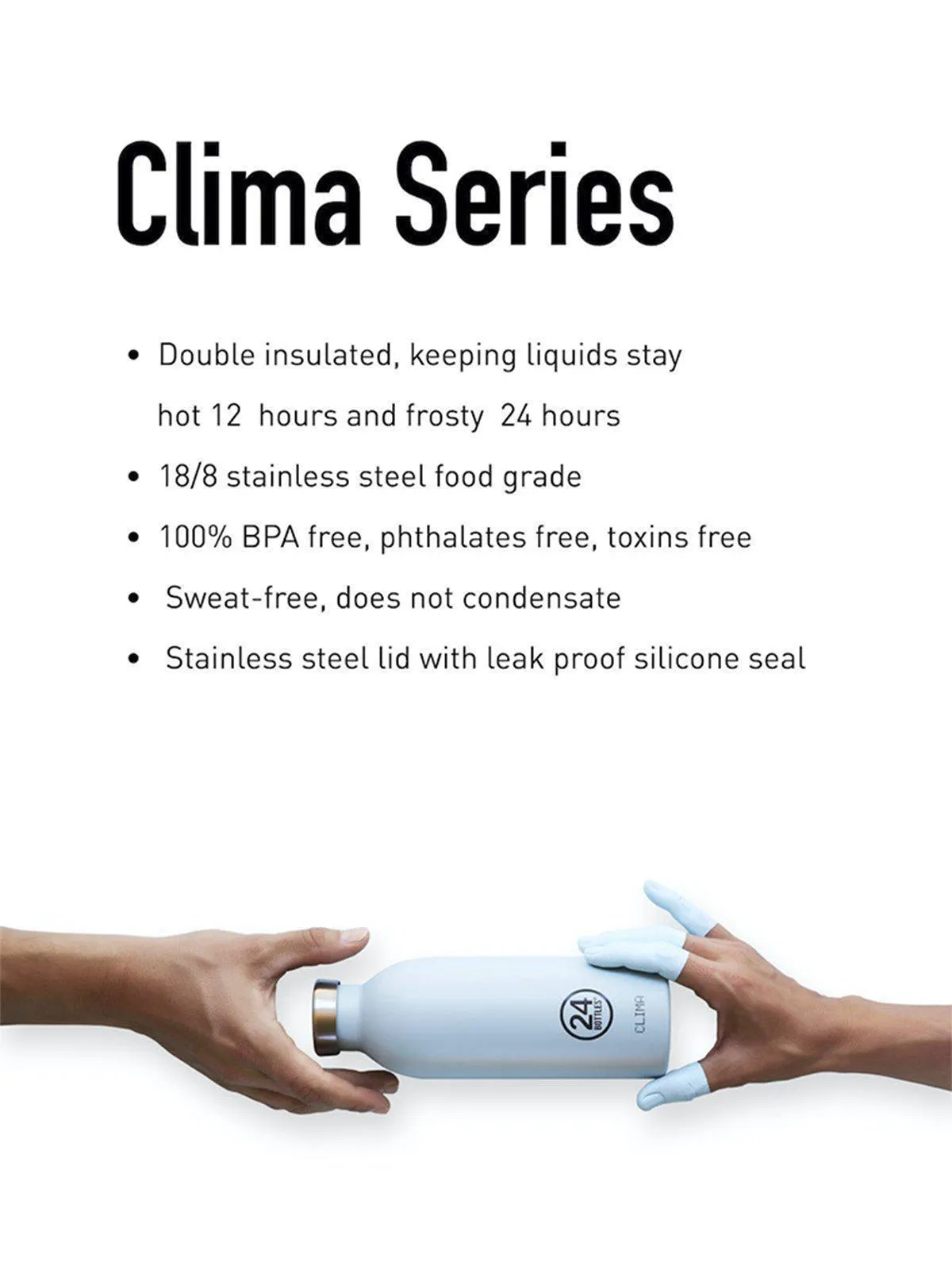 24Bottles Clima Bottle Sweetheart 500ml