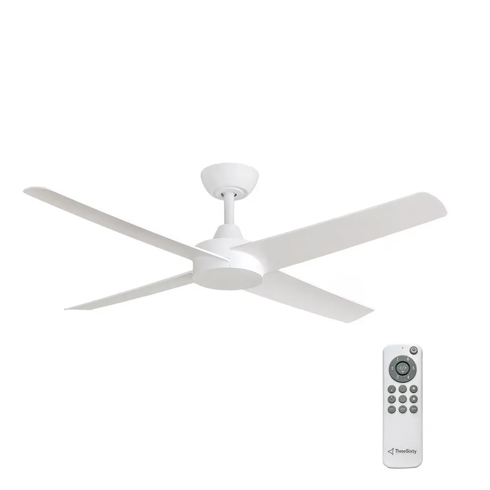 48" Ambience Dc Ceiling Fan Black, White Amb48Xx 360 Innovations