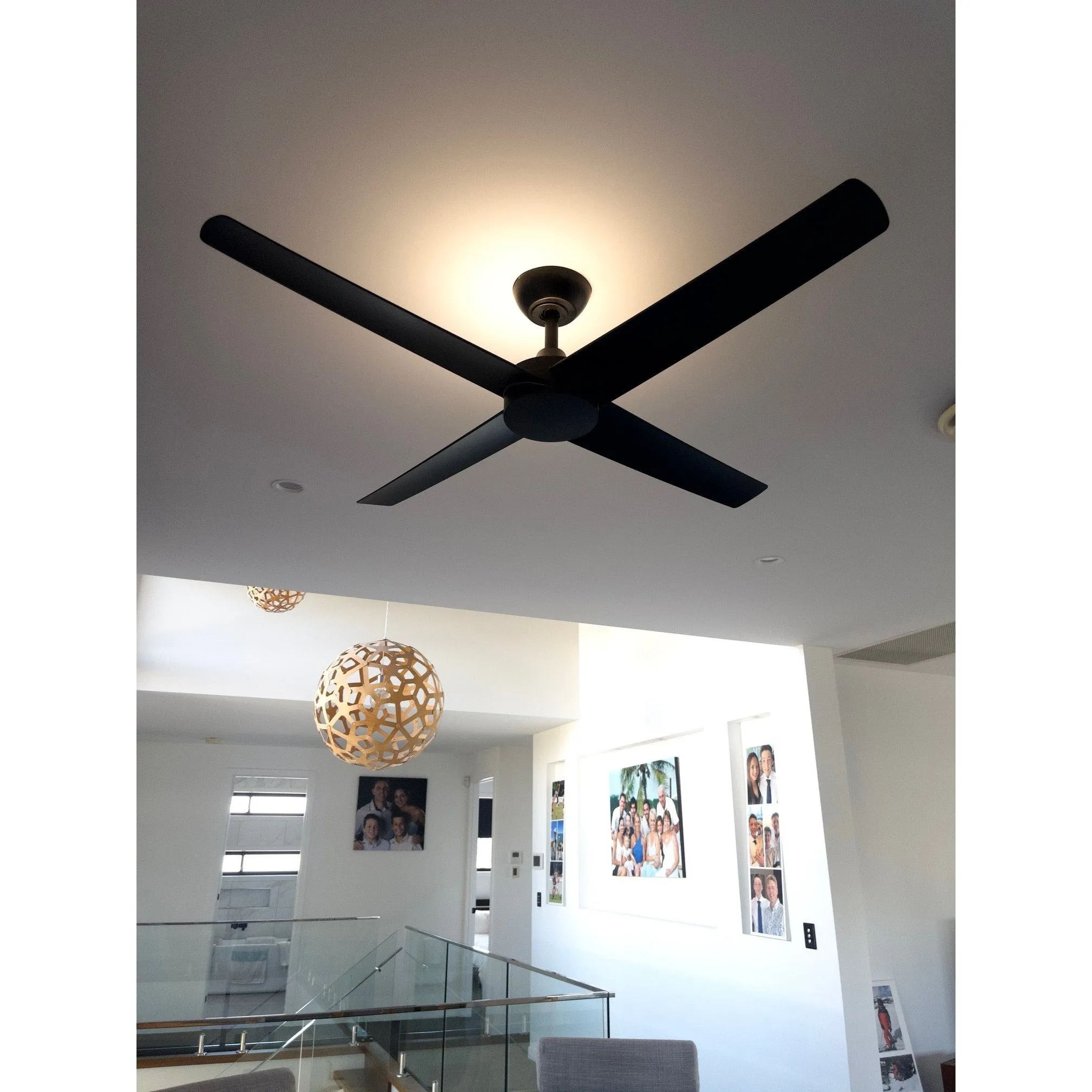 48" Ambience Dc Ceiling Fan Black, White Amb48Xx 360 Innovations