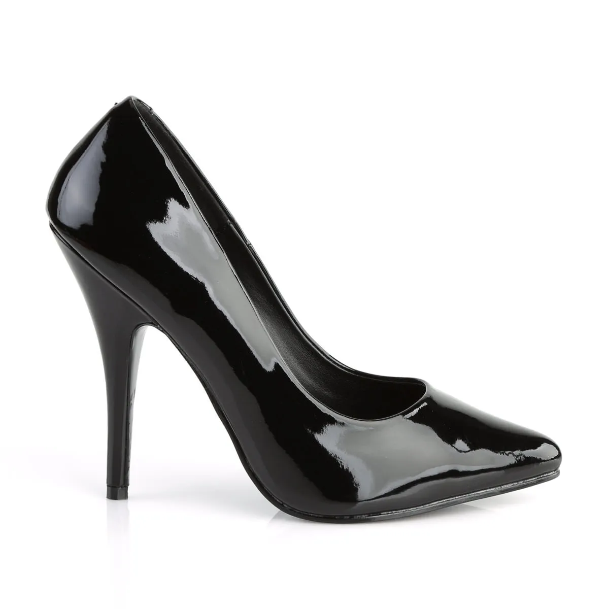 5 Inch Heel SEDUCE-420 Black Patent