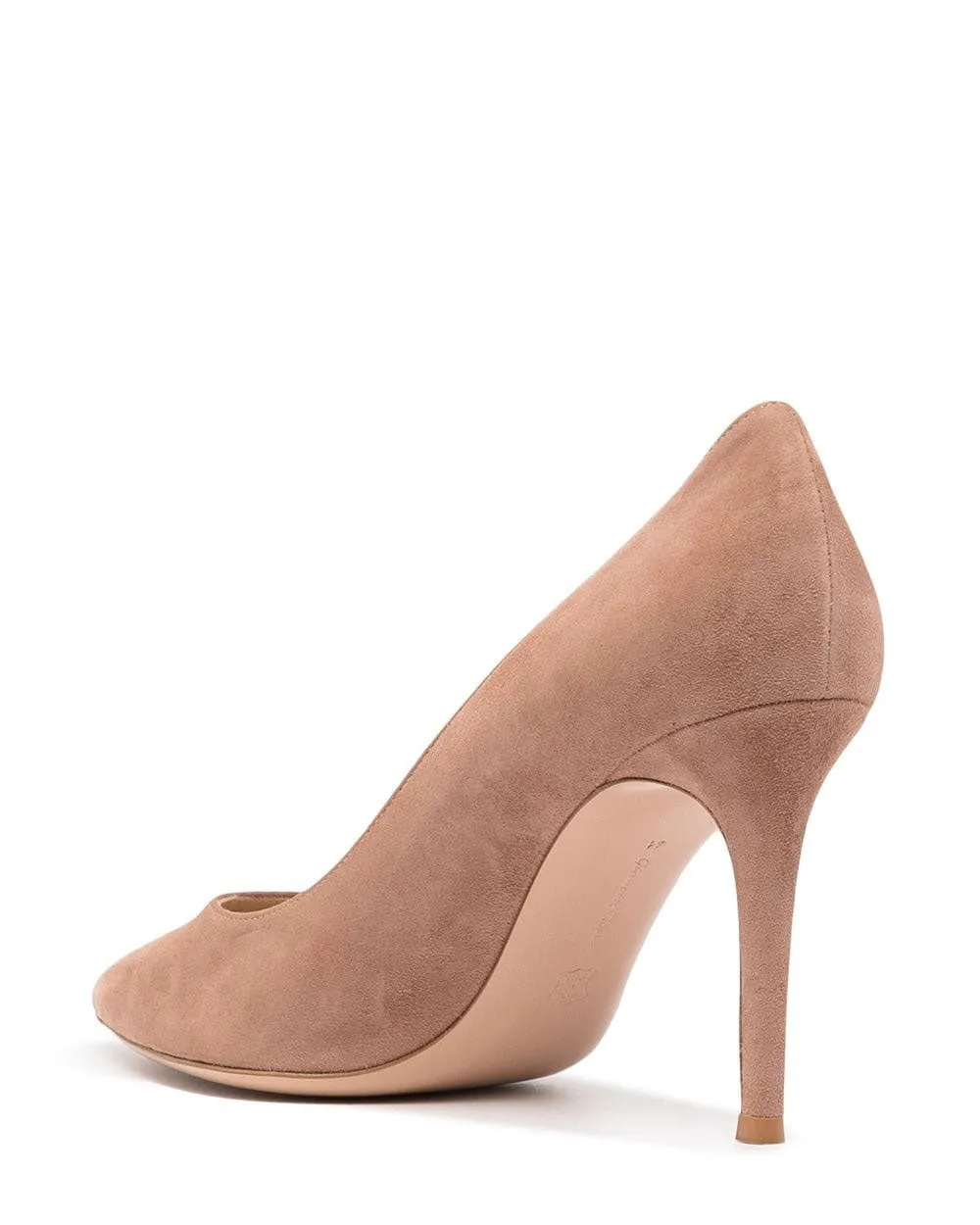 85 Camoscio Pump in Peach