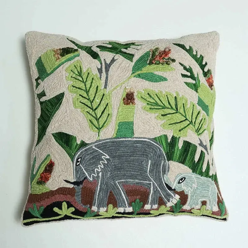 Airawat Cushion Cover | 20 x 20 Inches | Single