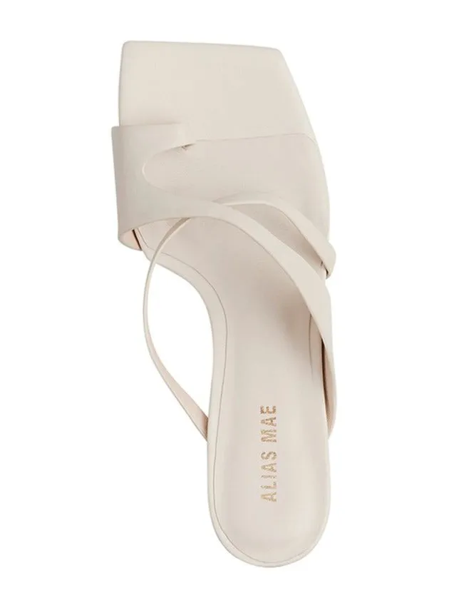 Alias Mae Raine Heel in Bone Leather