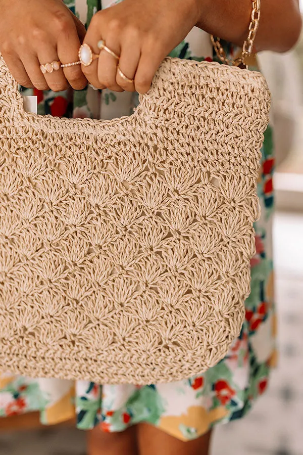 Aloha Lifestyle Woven Tote In Natural