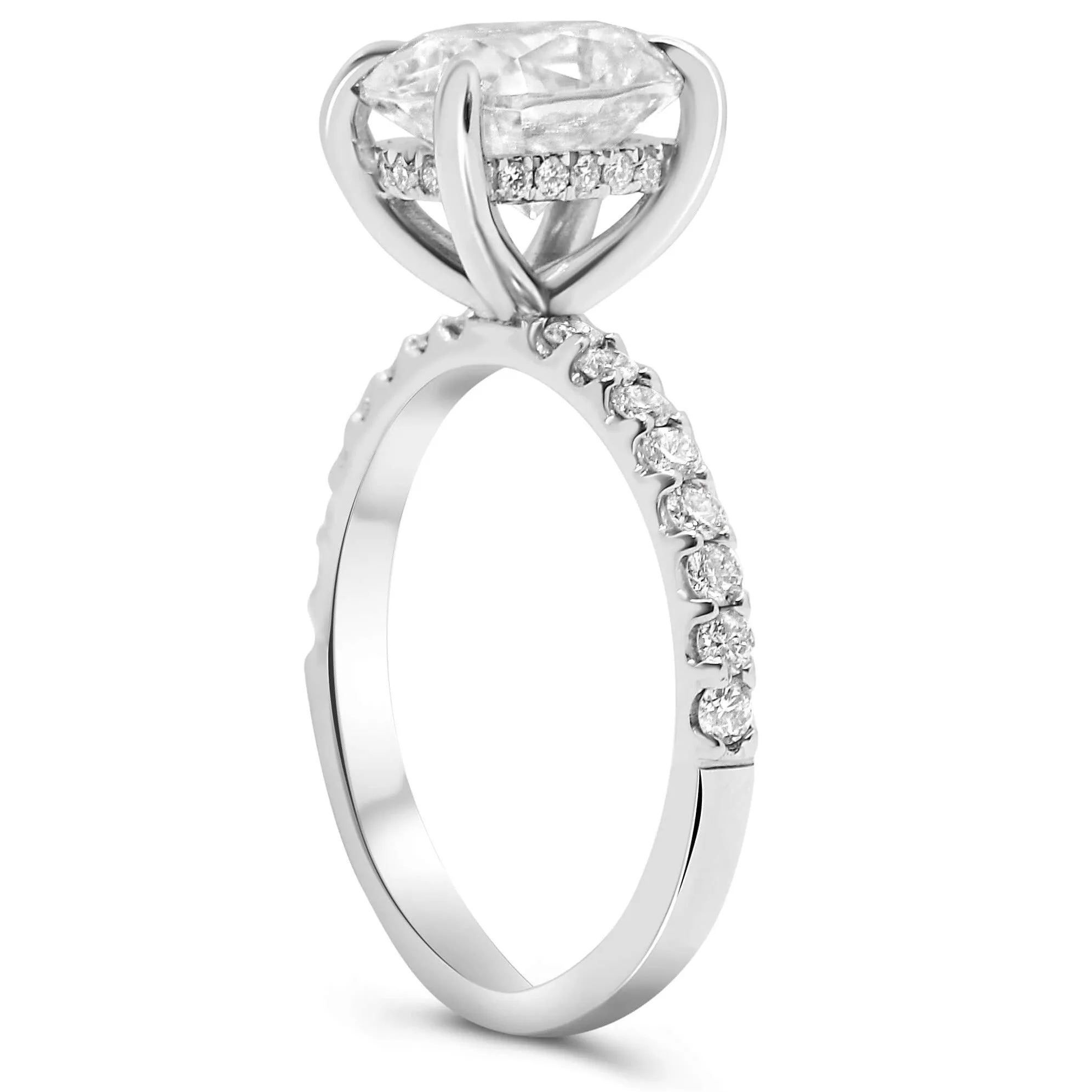 Andrea | Elongated Cushion Moissanite Engagement Ring