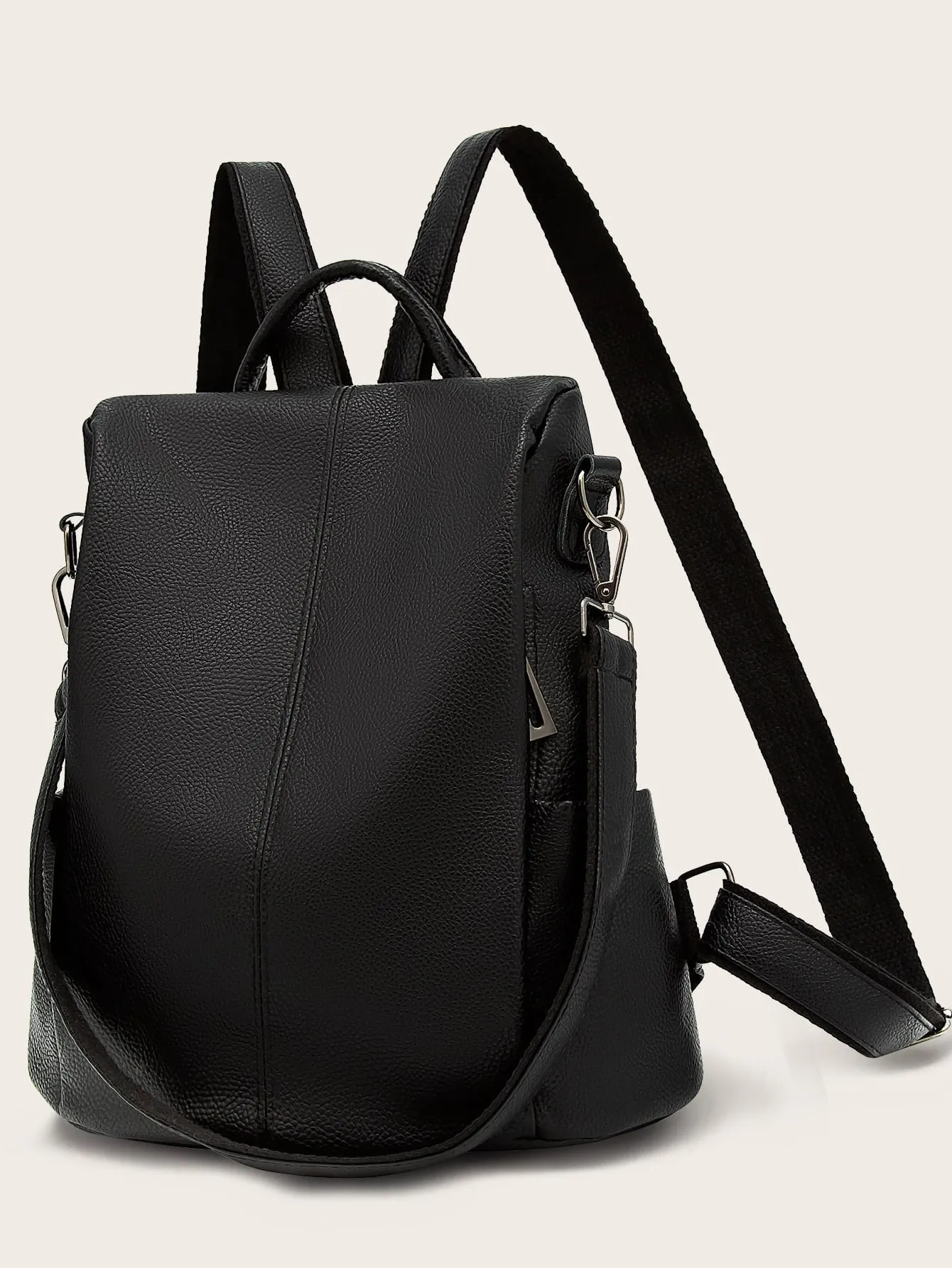 Anti-theft Backpack With Detachable Strap