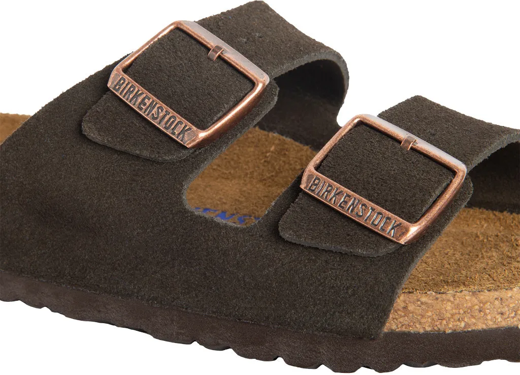 Arizona Soft Footbed Suede Leather Sandals [Narrow] - Women's|-|Sandales Arizona Lit de pied souple Suède [troit] - Femme