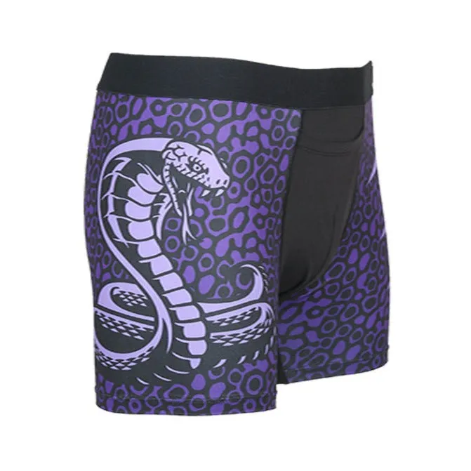 Battle Briefs Purple Cobras