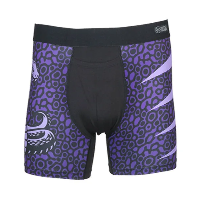 Battle Briefs Purple Cobras