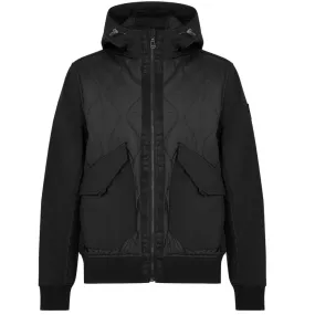 Belstaff Limiter Black Hooded Jacket