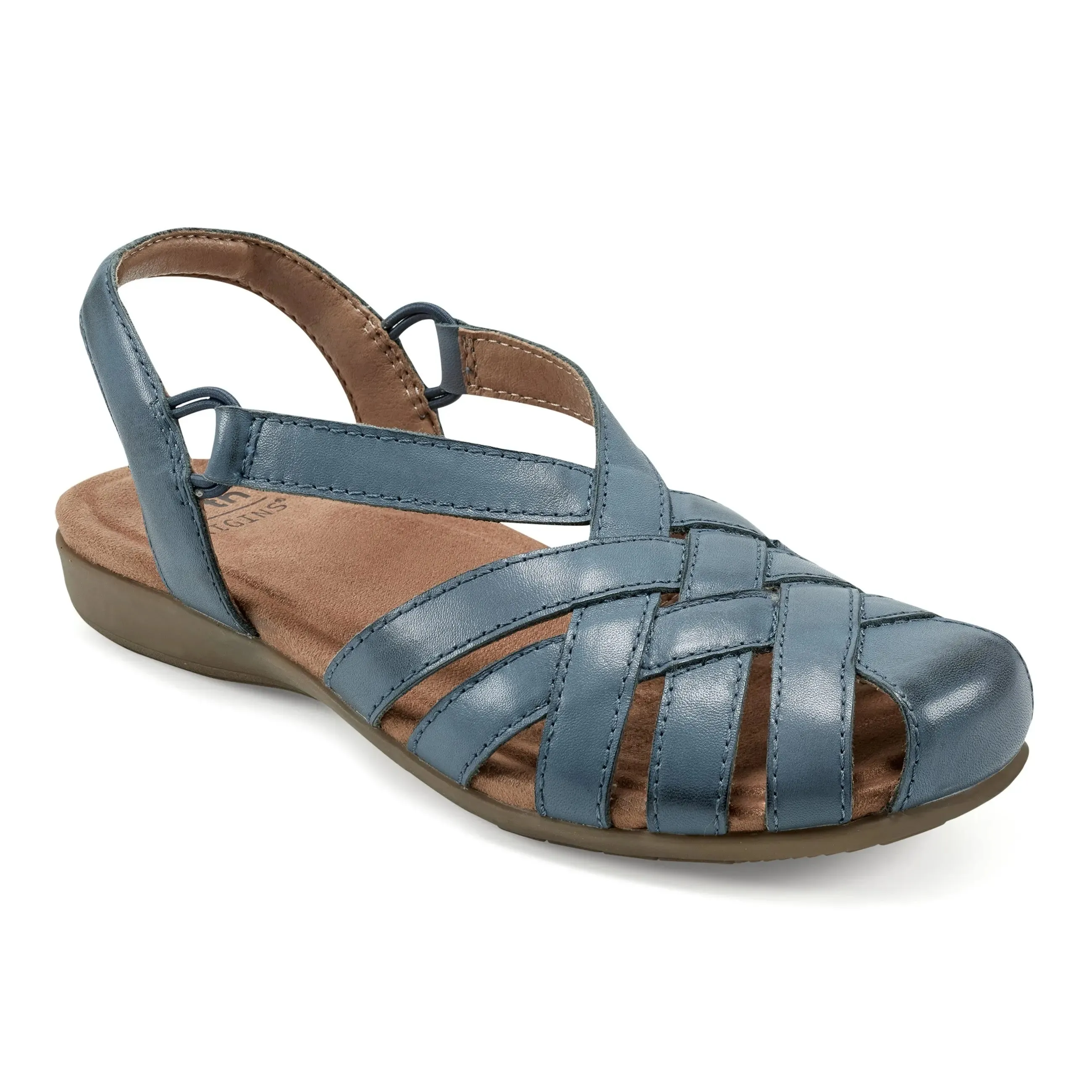 Berri Woven Casual Round Toe Slip-on Sandals