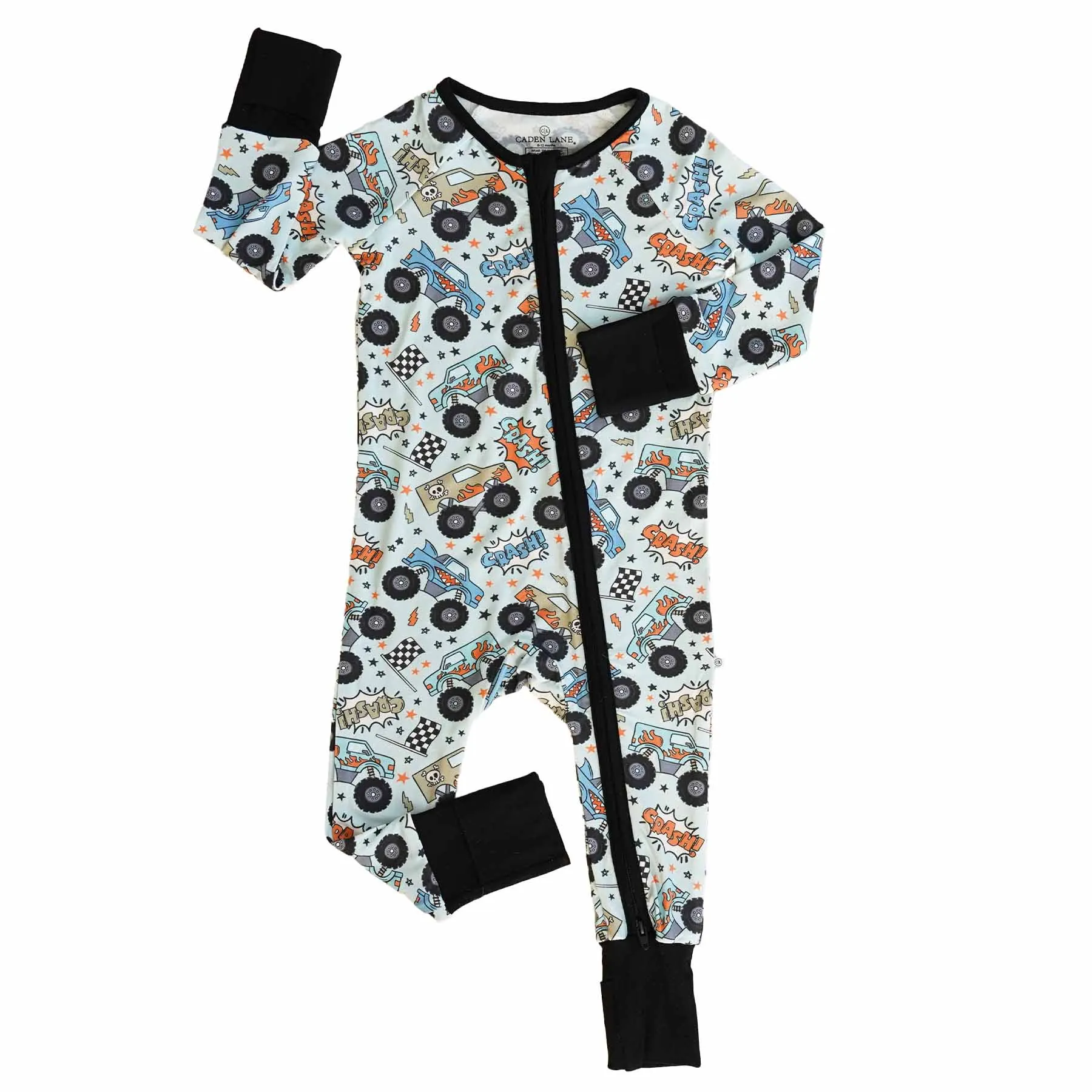 Big Wheelin' Convertible Zip Romper