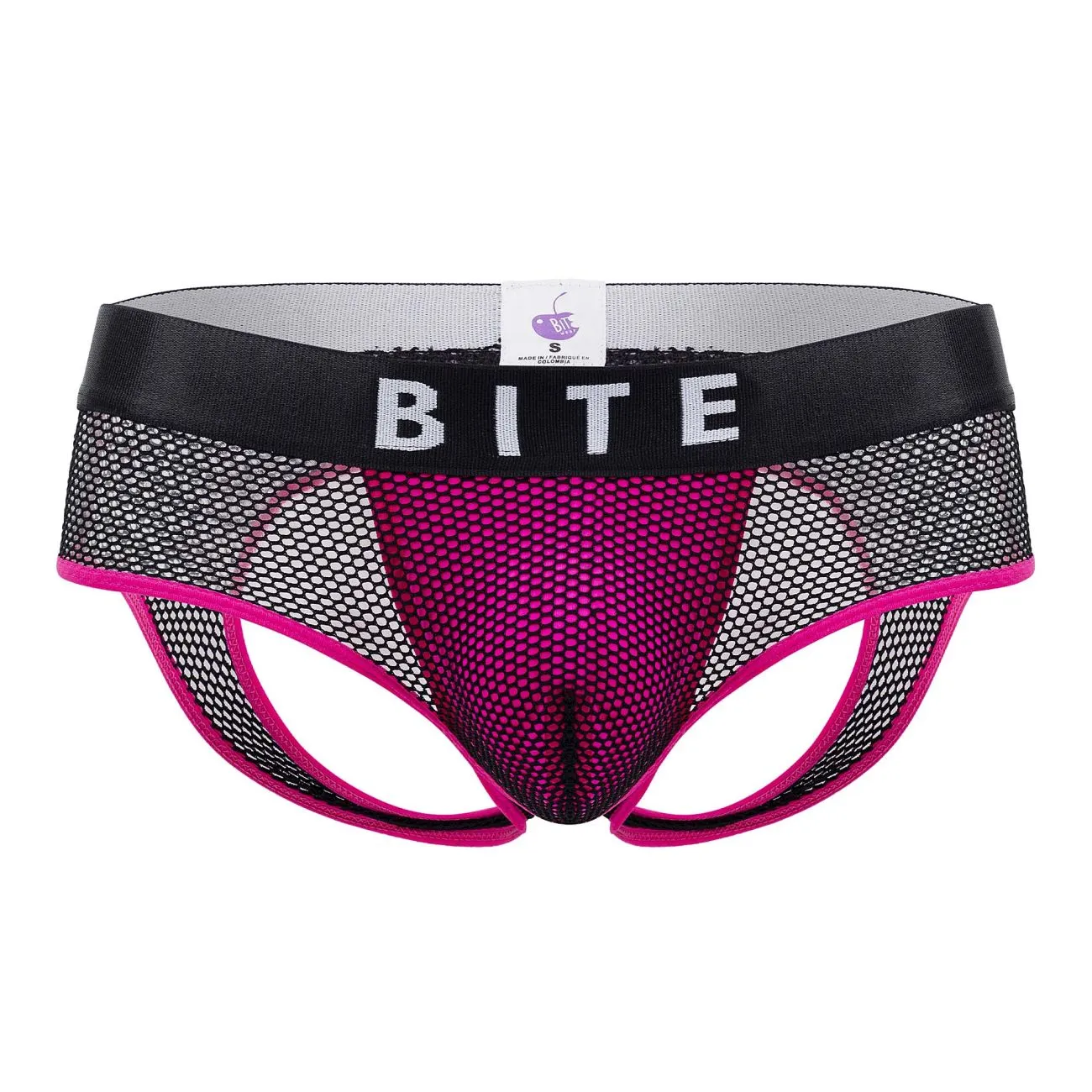 BiteWear BW2023101 Discreet Apricot Jockstrap Color Fuchsia