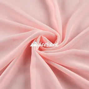 Blush Pink Mia Chiffon Fabric / 60’’ Wide Soft chiffon Sheer Fabric