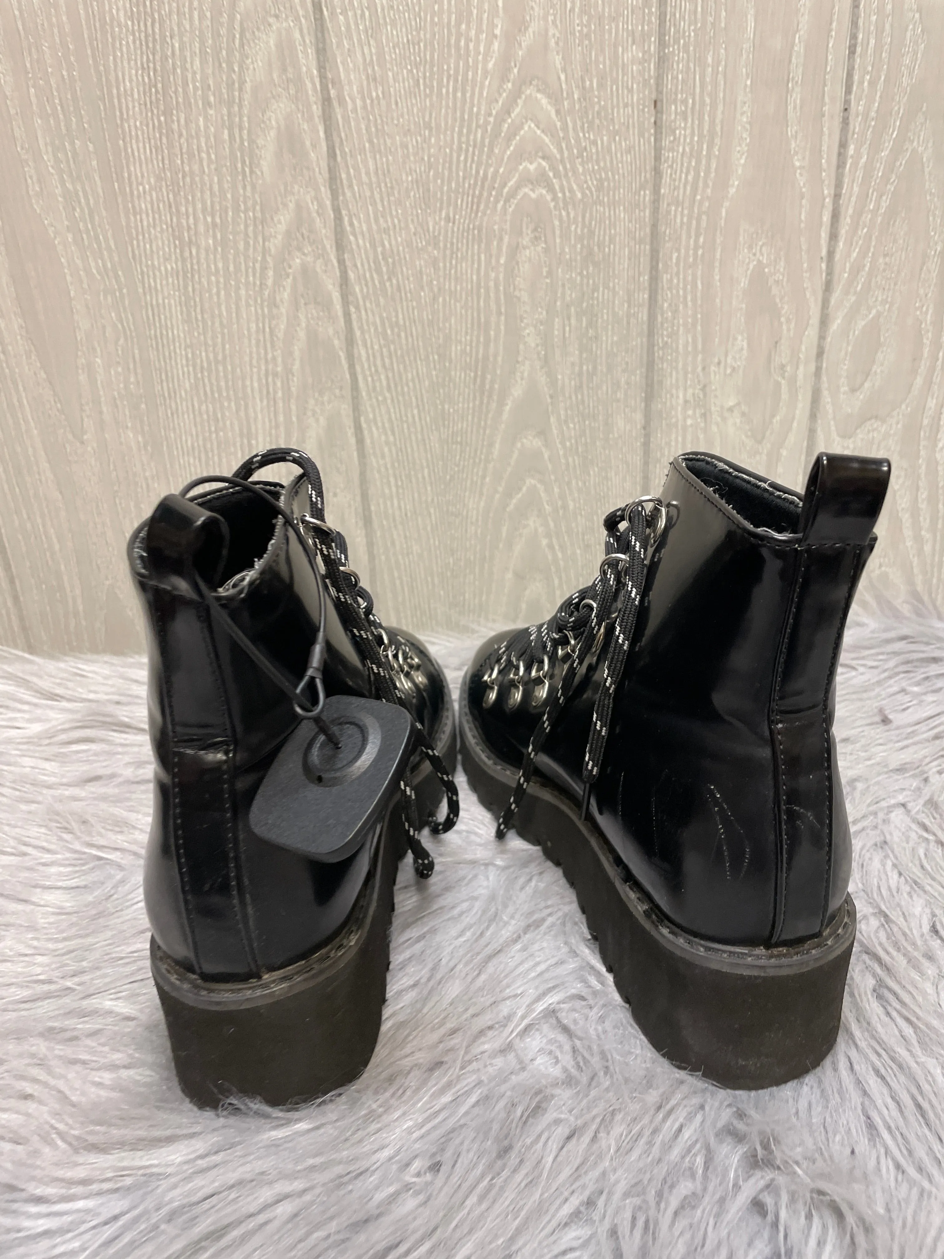 Boots Combat By Wanted In Black, Size: 7