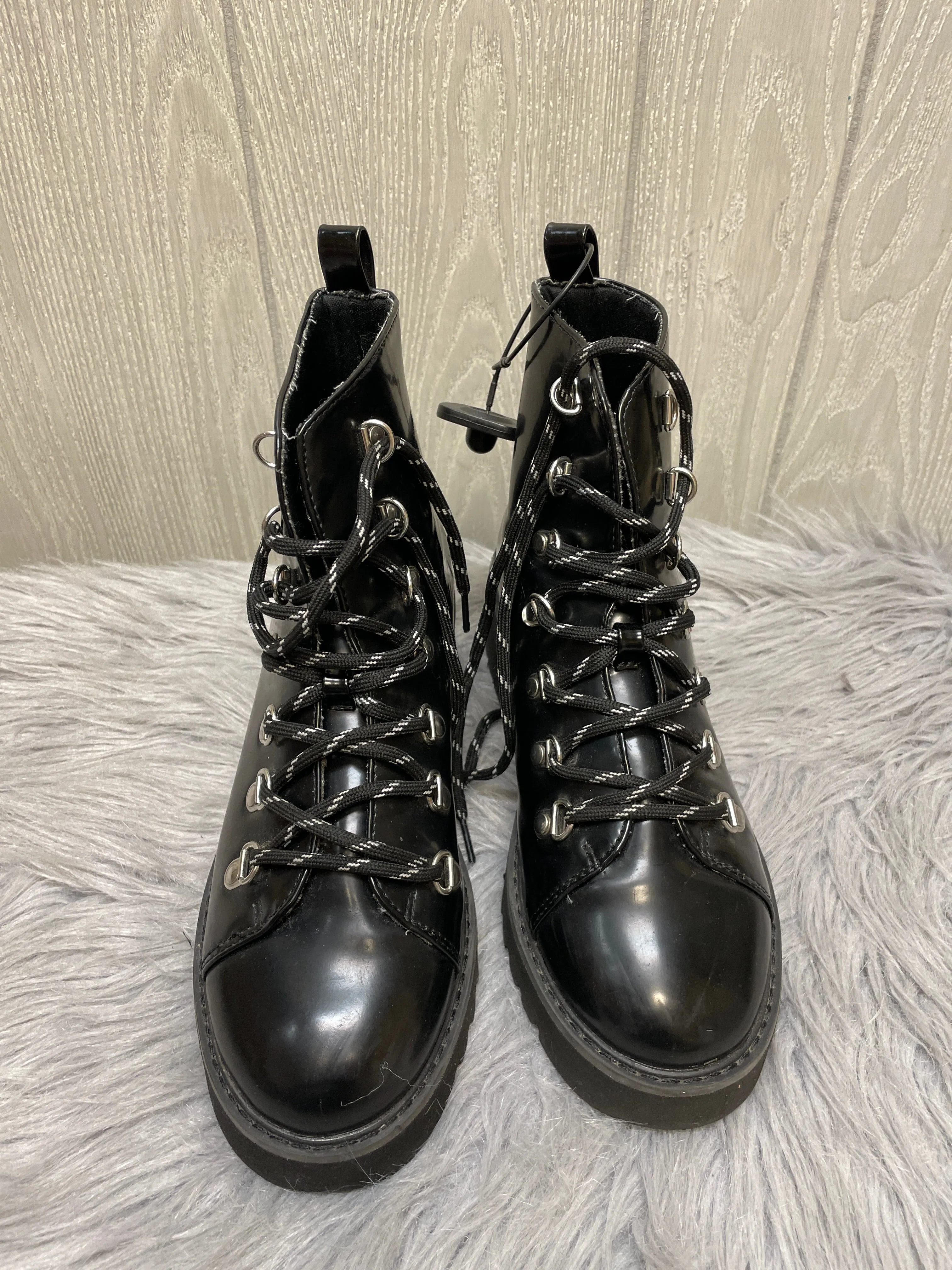 Boots Combat By Wanted In Black, Size: 7