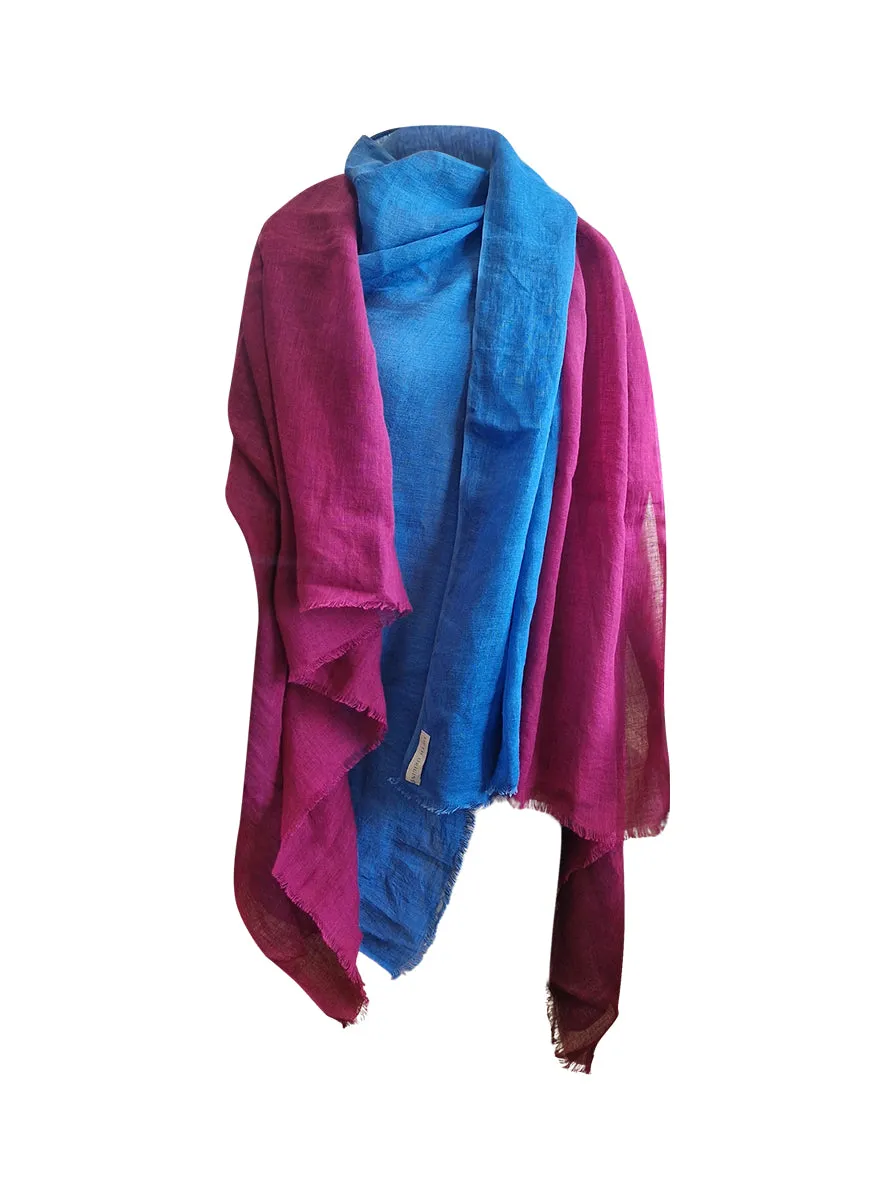 cape infinity duo linen pink blue