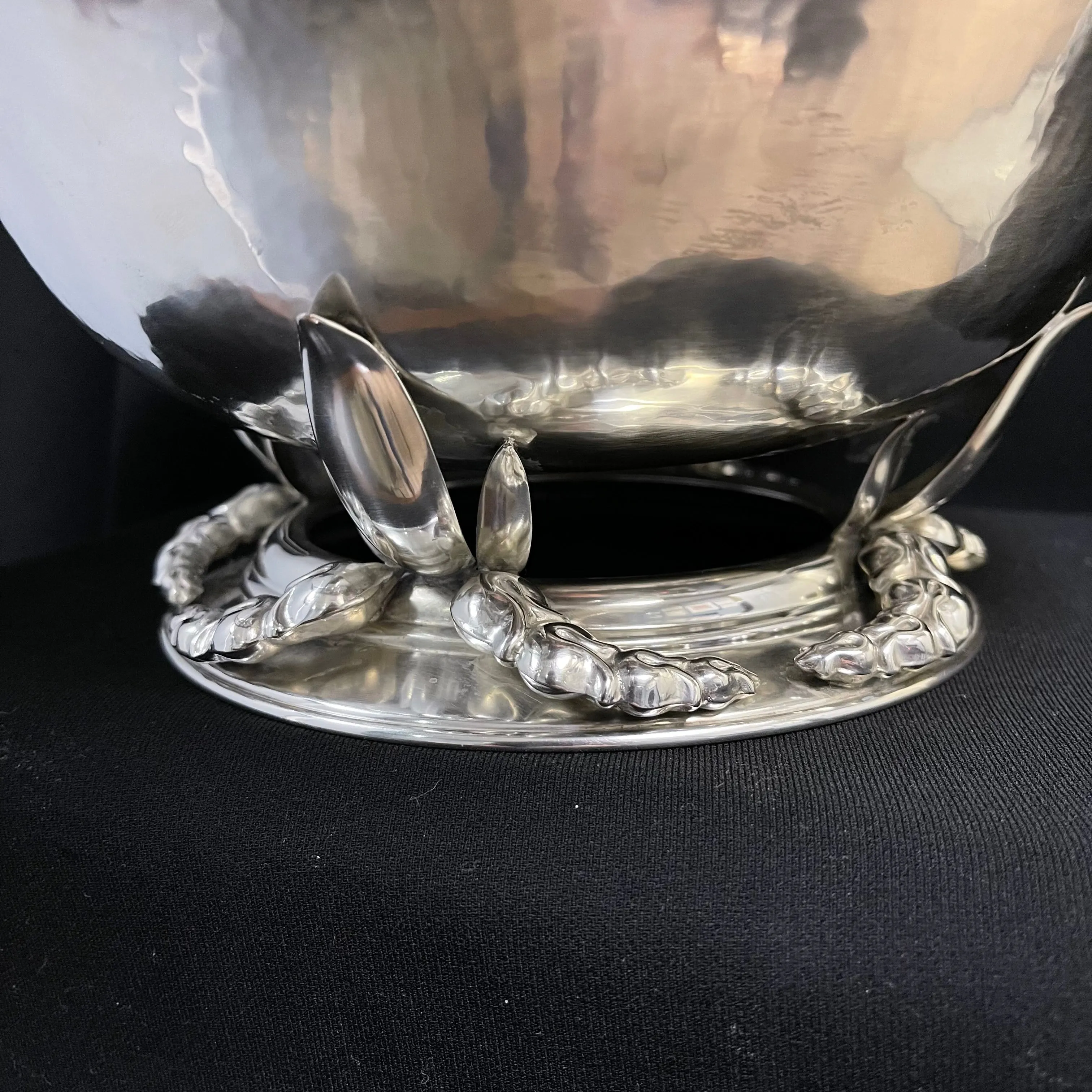 Carl Poul Petersen Large Sterling Silver Bowl