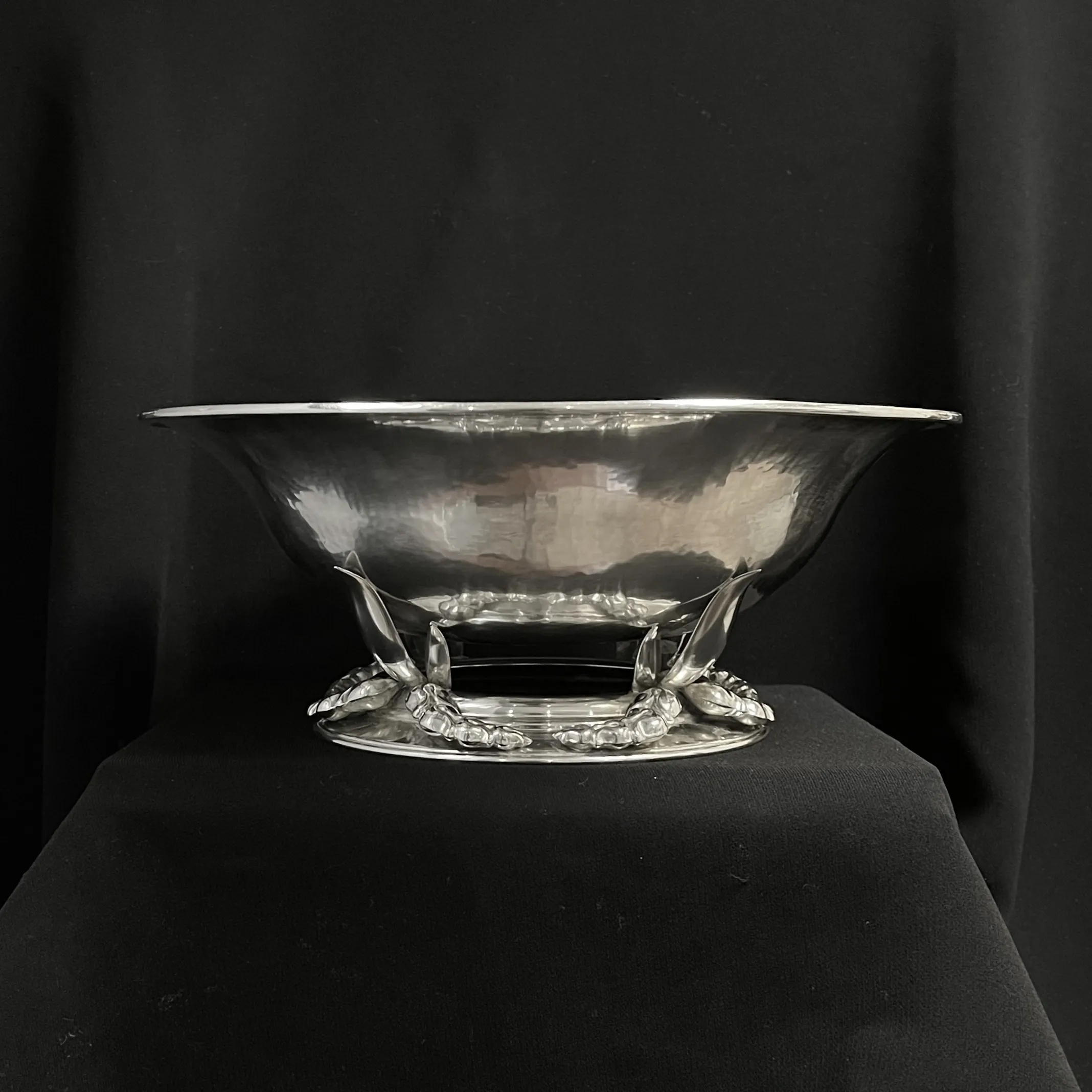 Carl Poul Petersen Large Sterling Silver Bowl