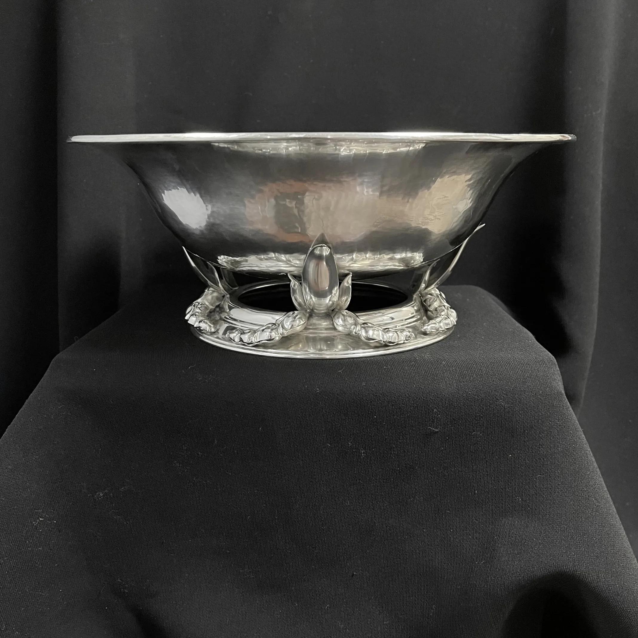 Carl Poul Petersen Large Sterling Silver Bowl