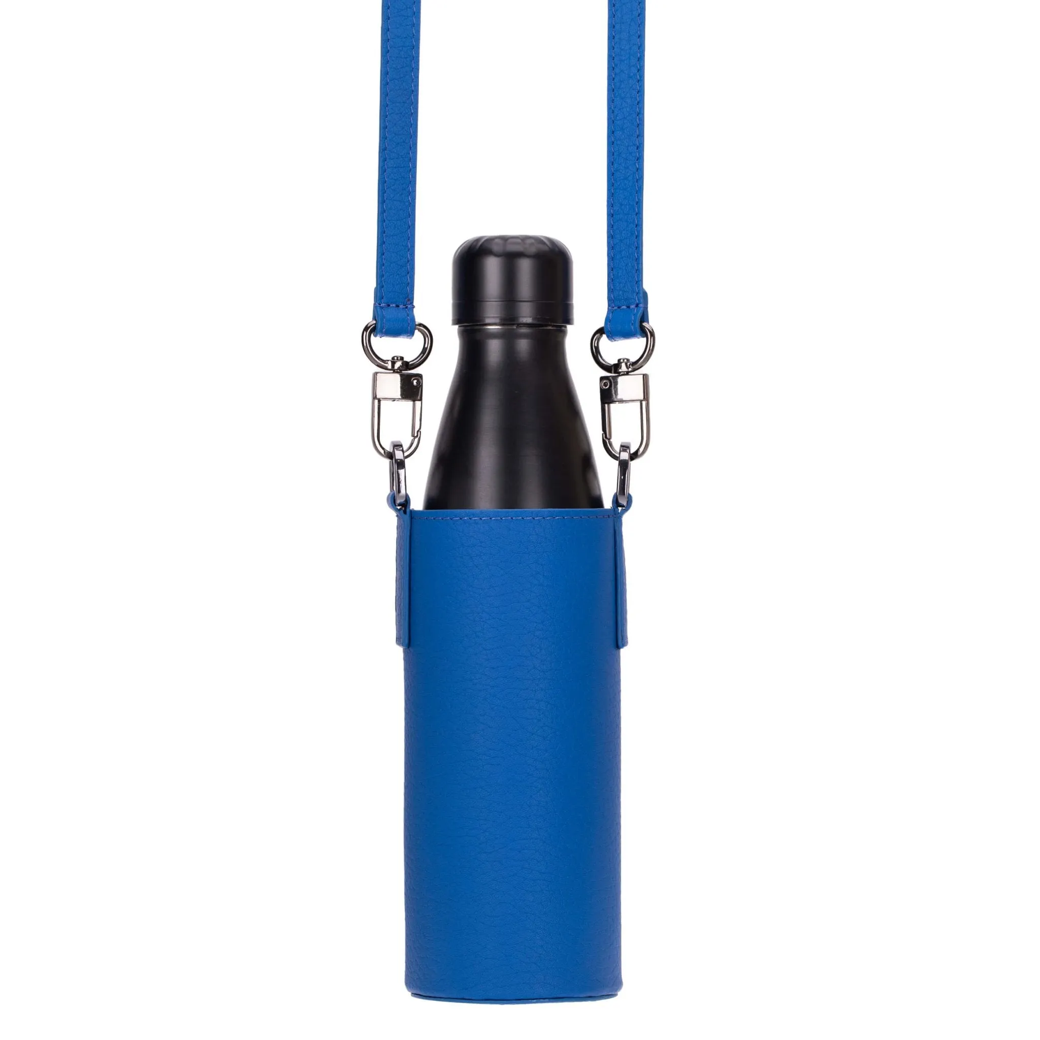 Castaway Crossbody Water Bottle Holder, Blue