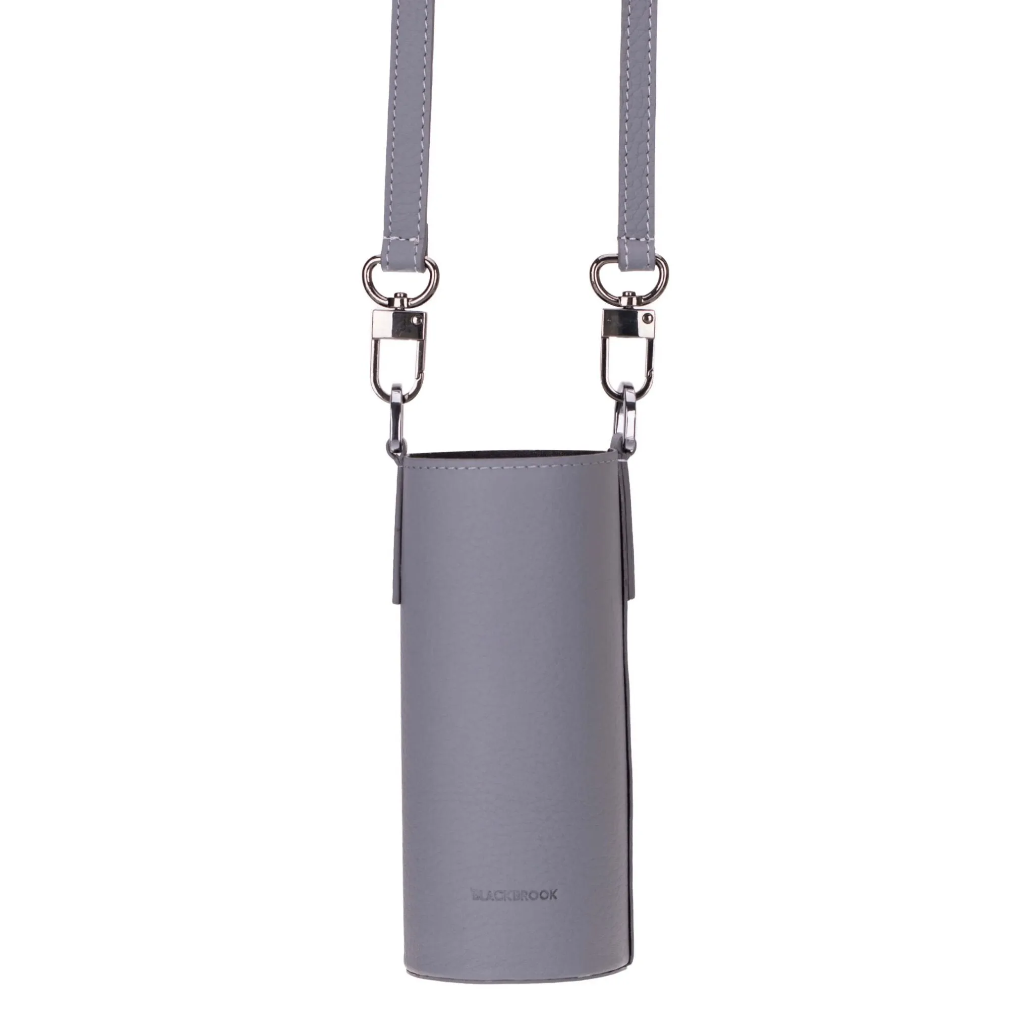 Castaway Crossbody Water Bottle Holder, Gray