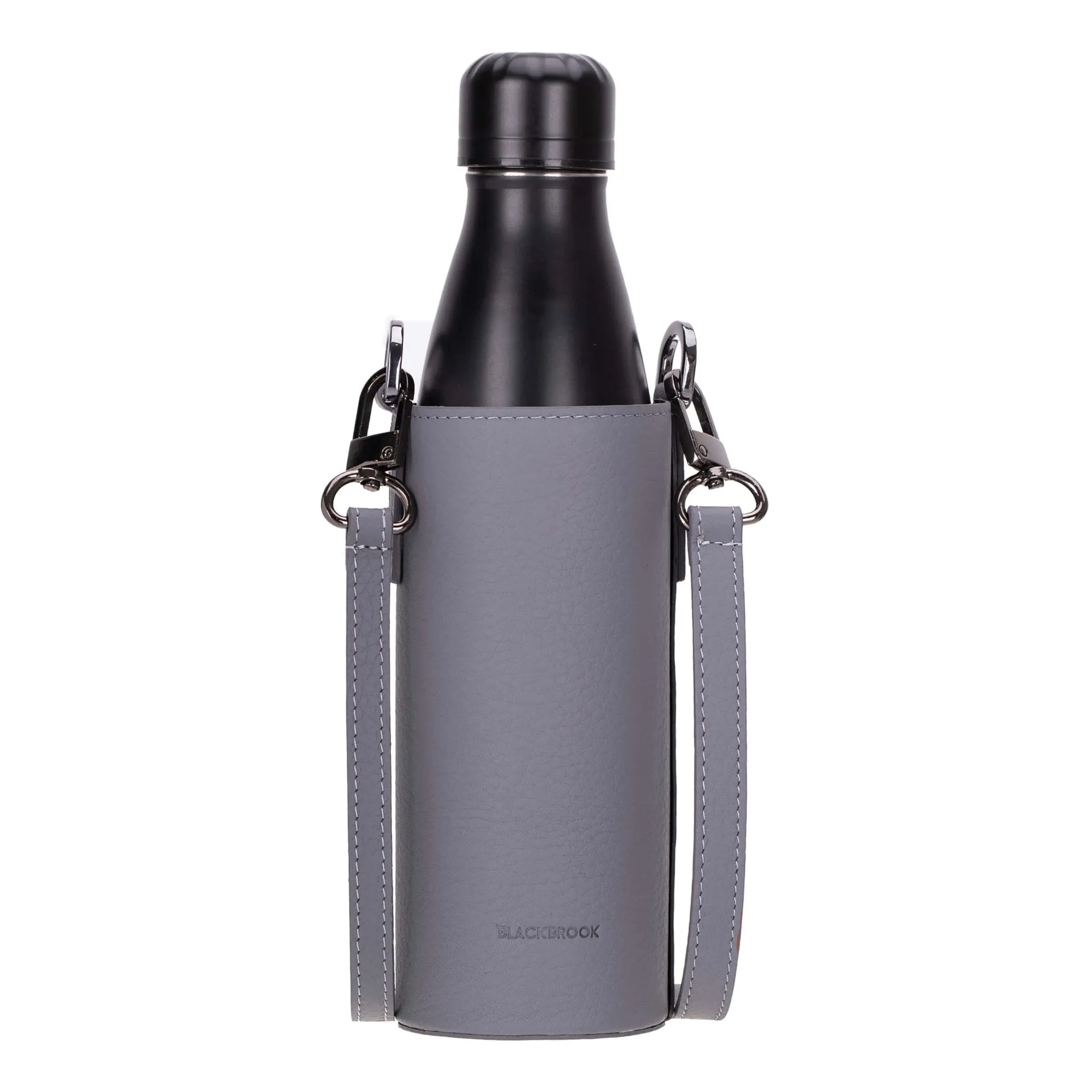 Castaway Crossbody Water Bottle Holder, Gray