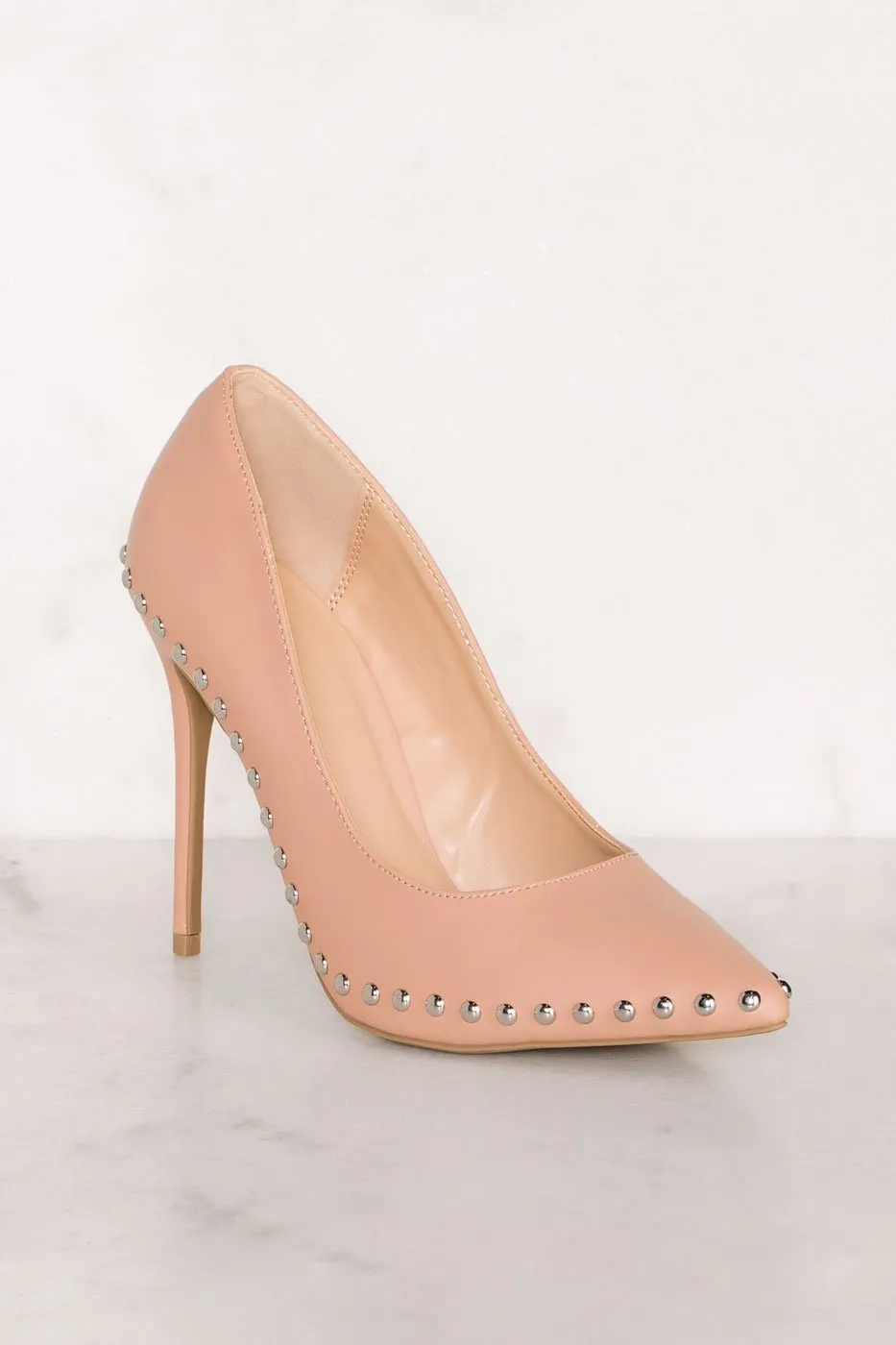 Clarisse Studded Heels