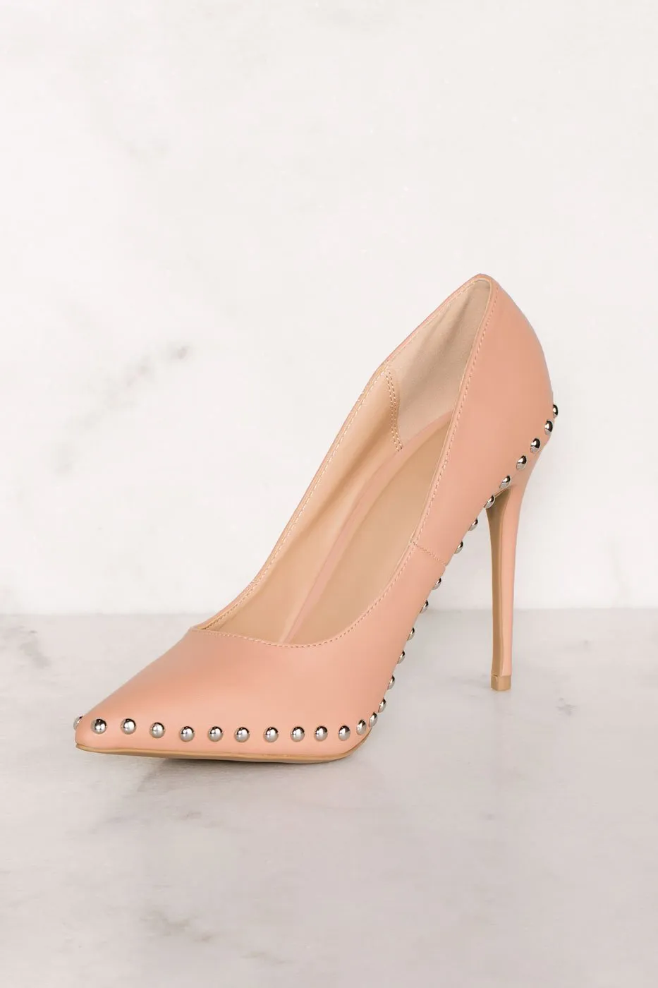 Clarisse Studded Heels