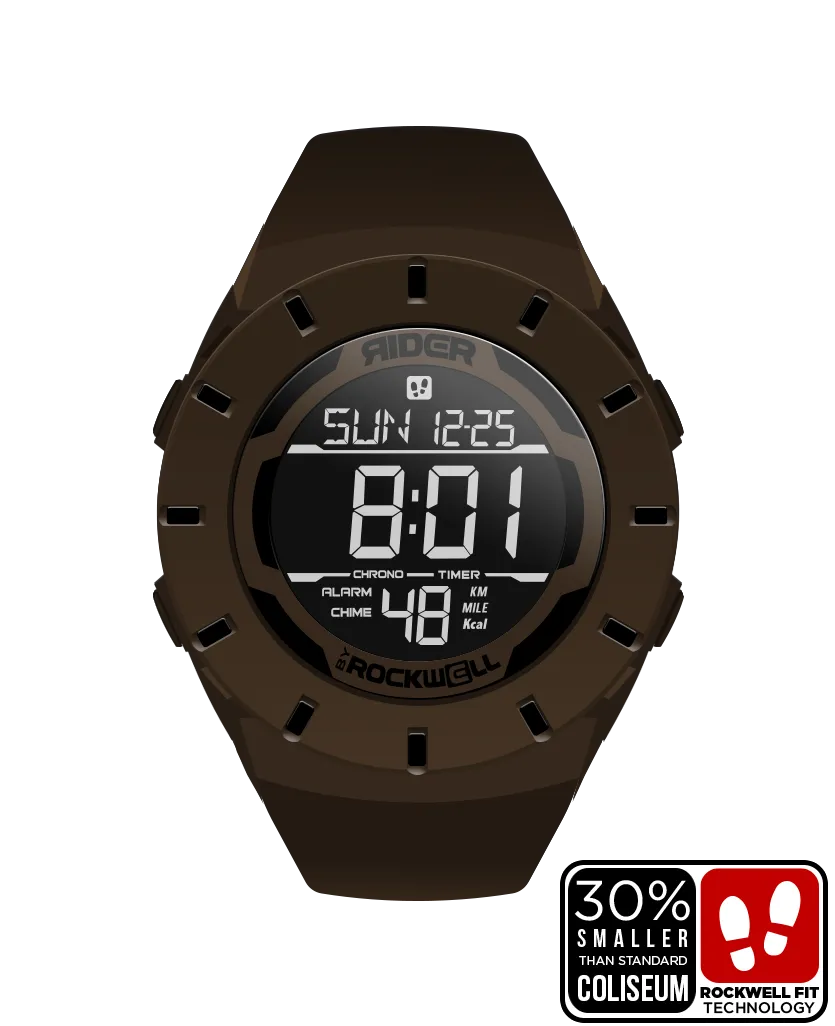 Coliseum Fit™ Forum (Gunstock Brown/Black) Watch