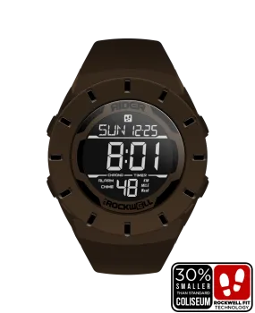 Coliseum Fit™ Forum (Gunstock Brown/Black) Watch