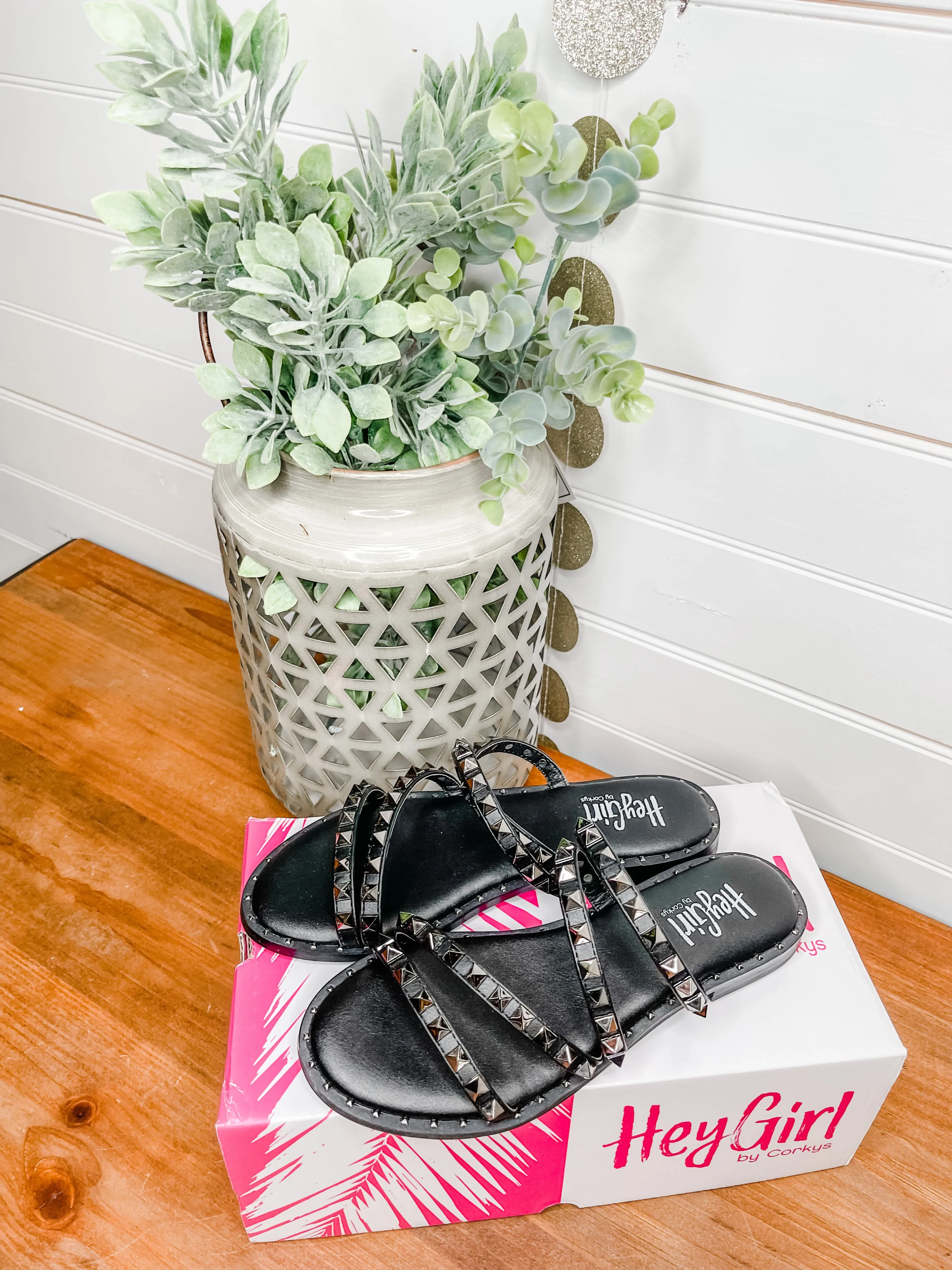 Corky's Beach Please Studded Sandals