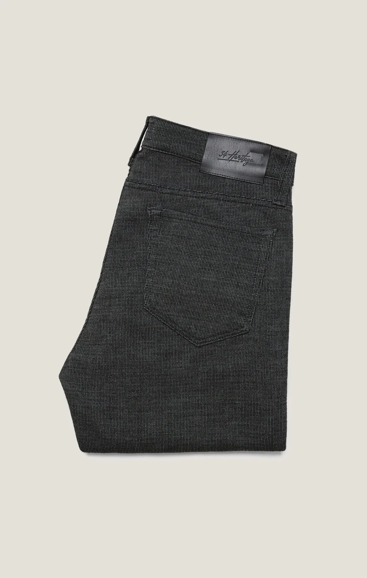 Courage Straight Leg Pants in Charcoal Fancy