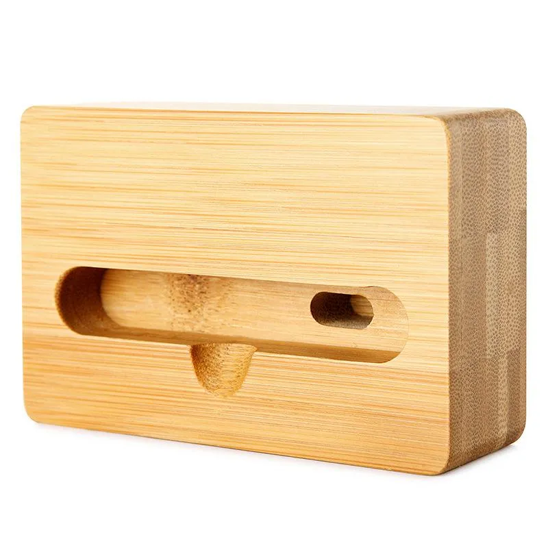 Creative Mobile Phone Amplifier Wooden Bracket