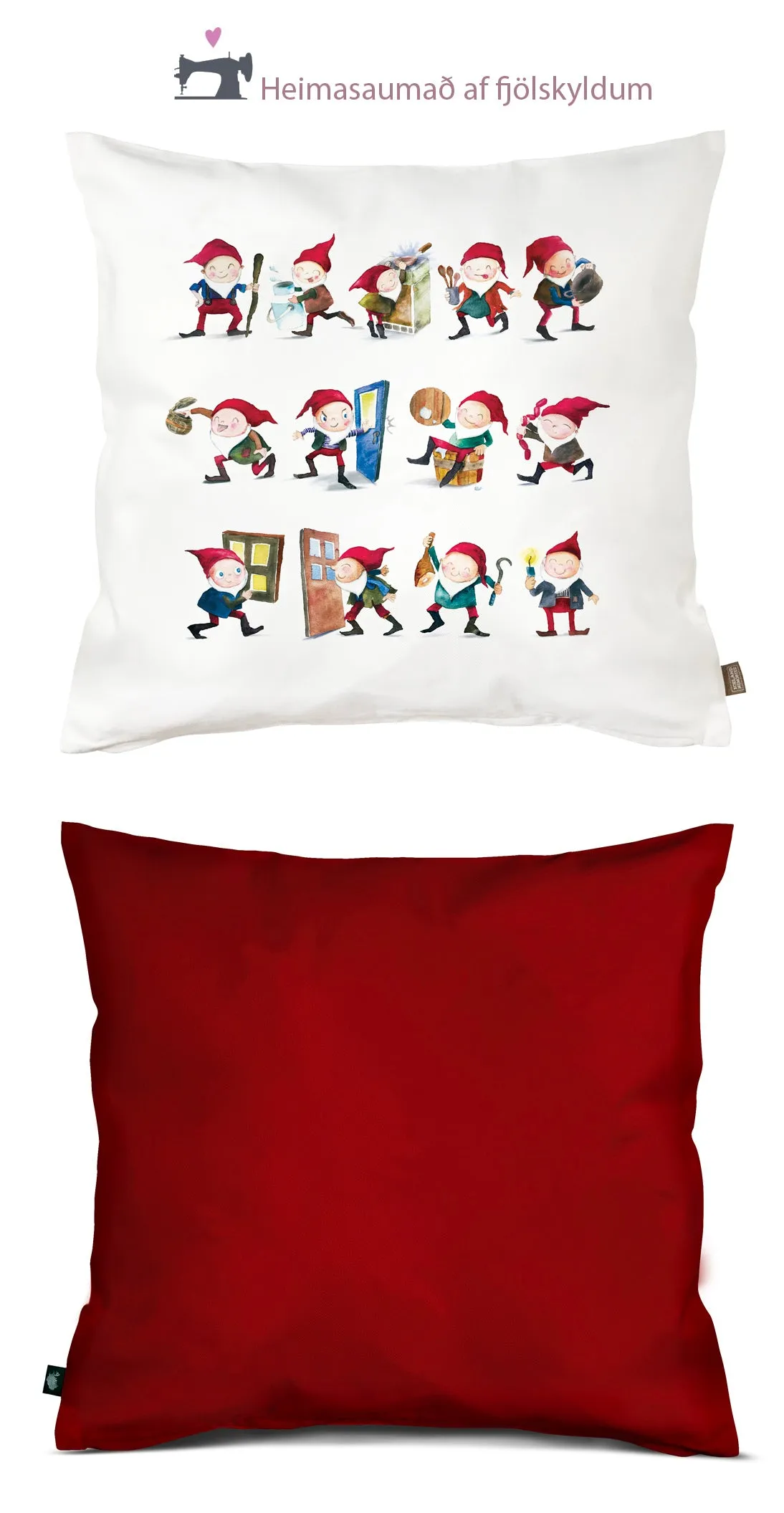 Cushion cover - Yule lads