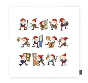 Cushion cover - Yule lads