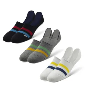 Cushion No Show Socks 3 Pack