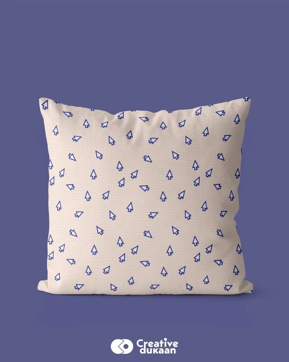 Cute Cursor Aerrow Printed Square Pillow Cover