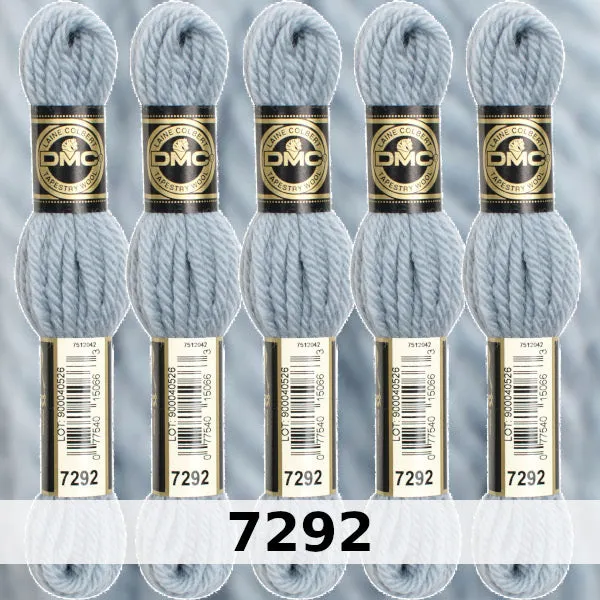 DMC Tapestry Wool 2 - Columns 5, 6, 7, and 8 on shade card