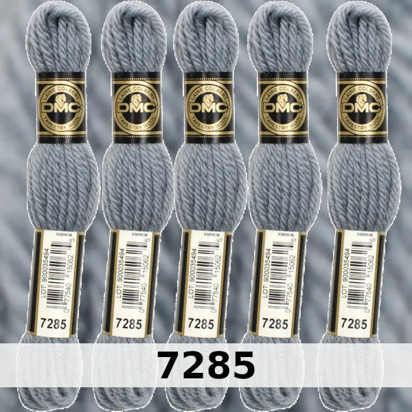 DMC Tapestry Wool 2 - Columns 5, 6, 7, and 8 on shade card