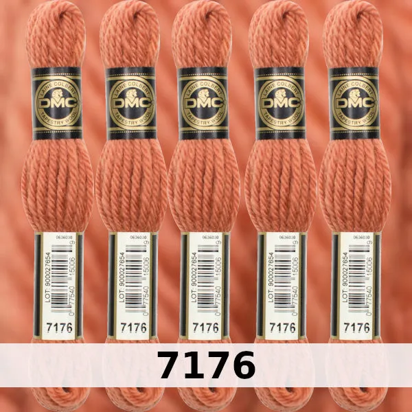 DMC Tapestry Wool 4 - Columns 13, 14, 15, and 16 on shade card