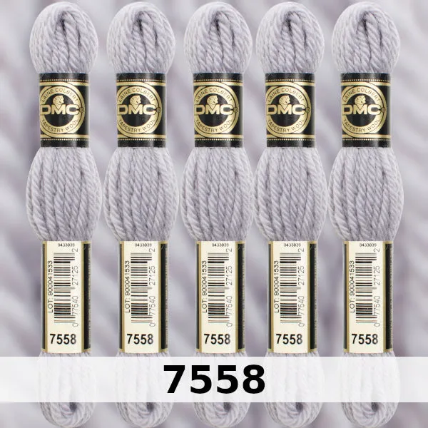 DMC Tapestry Wool 5 - Columns 17, 18, 19 and 20 on shade card