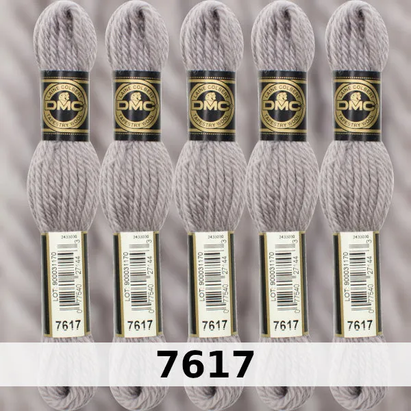 DMC Tapestry Wool 5 - Columns 17, 18, 19 and 20 on shade card