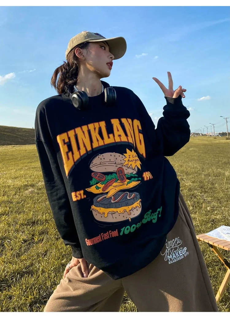 EINKLANG Long Sleeve Solid Color Hoodie