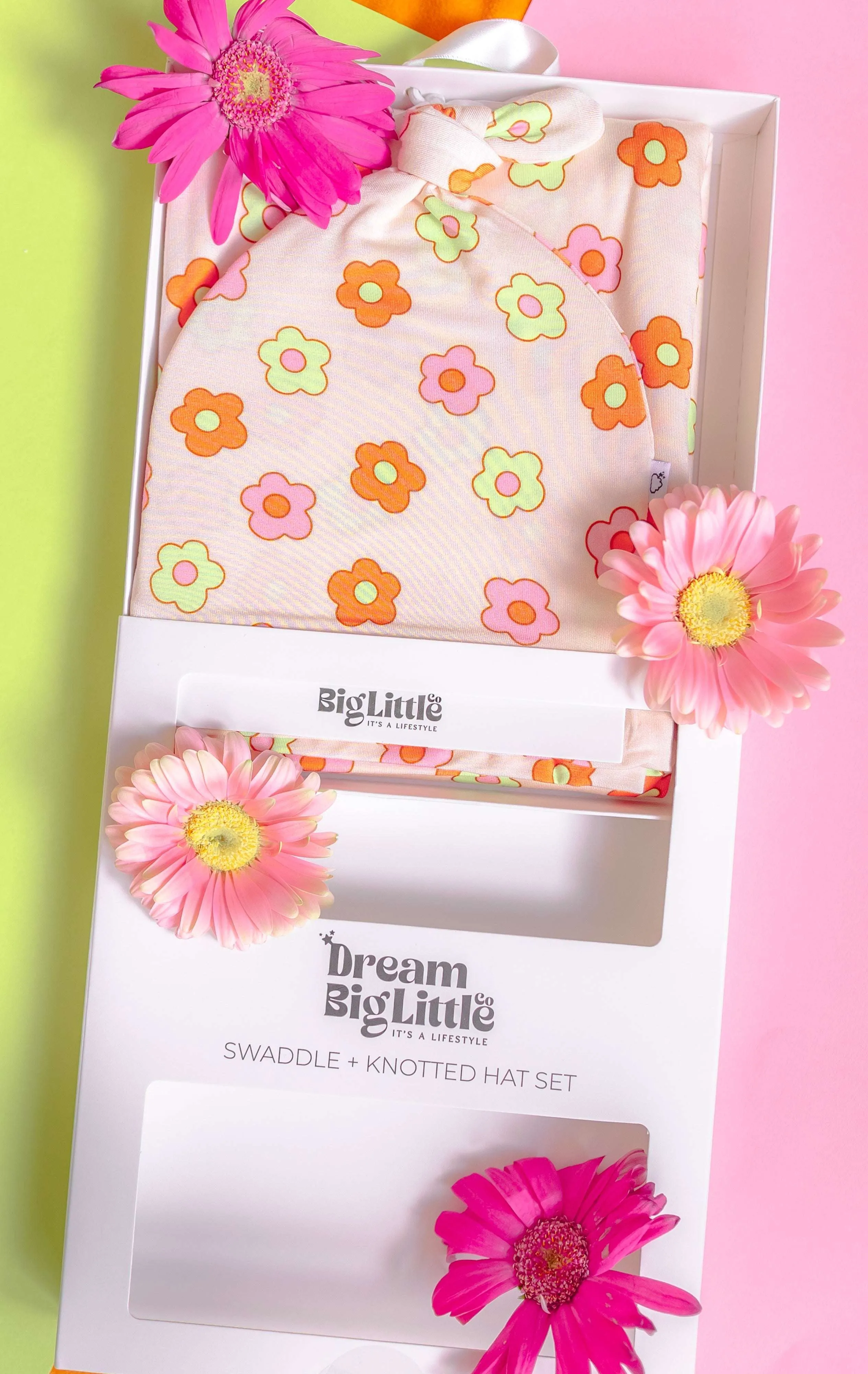 Feel'n Flowerful Dream Swaddle   Beanie