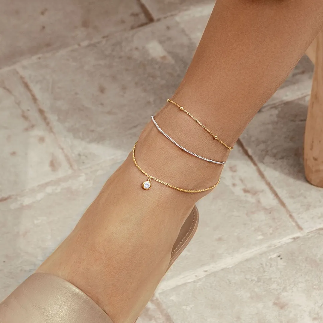 Freedom Gold Anklet