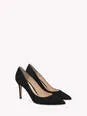 G2458085RICCAMNERO 85MM Suede pump