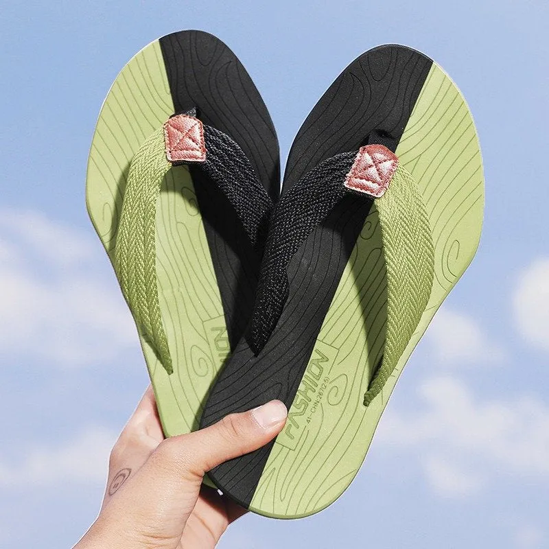 GRW Summer Orthopedic Sandals Women Light Arch Support Flip-flops Rubber Sole